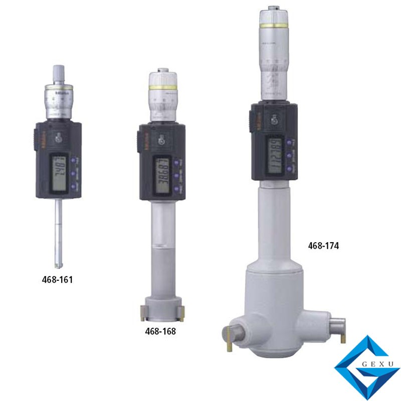 數顯三爪內徑千分尺三點式測量范圍150-175mm內孔內測468-176