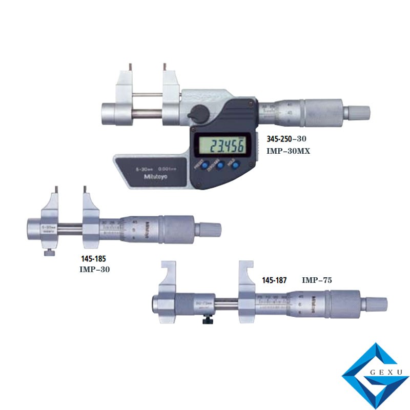 內(nèi)徑千分尺數(shù)顯型345-250-30，IMP-30MX測(cè)量3-30mm