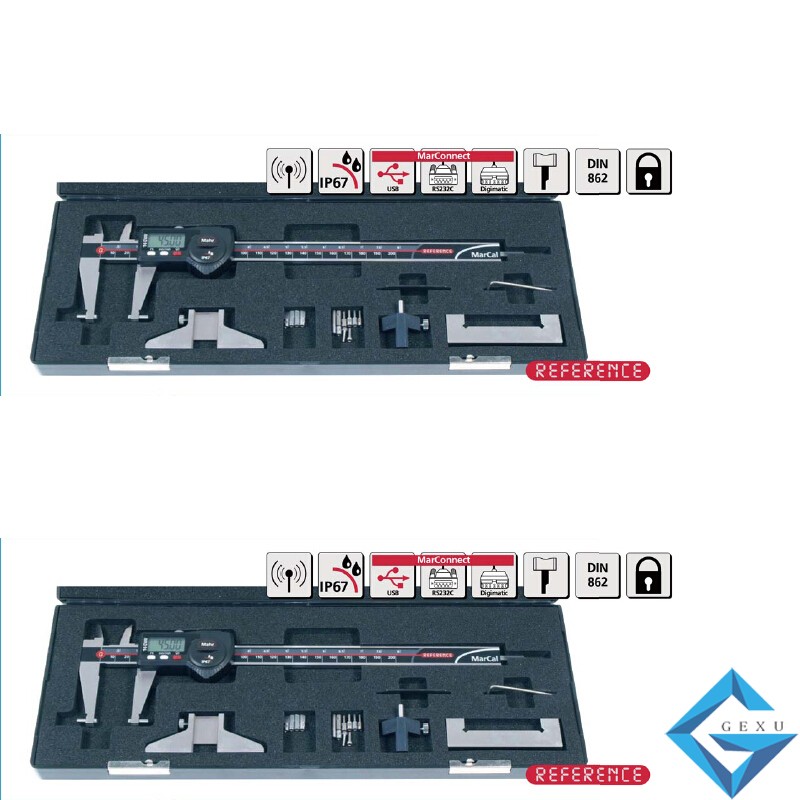 MarCal 16EWV通用0-200mm數(shù)顯游標(biāo)卡尺套裝4118807 4118808