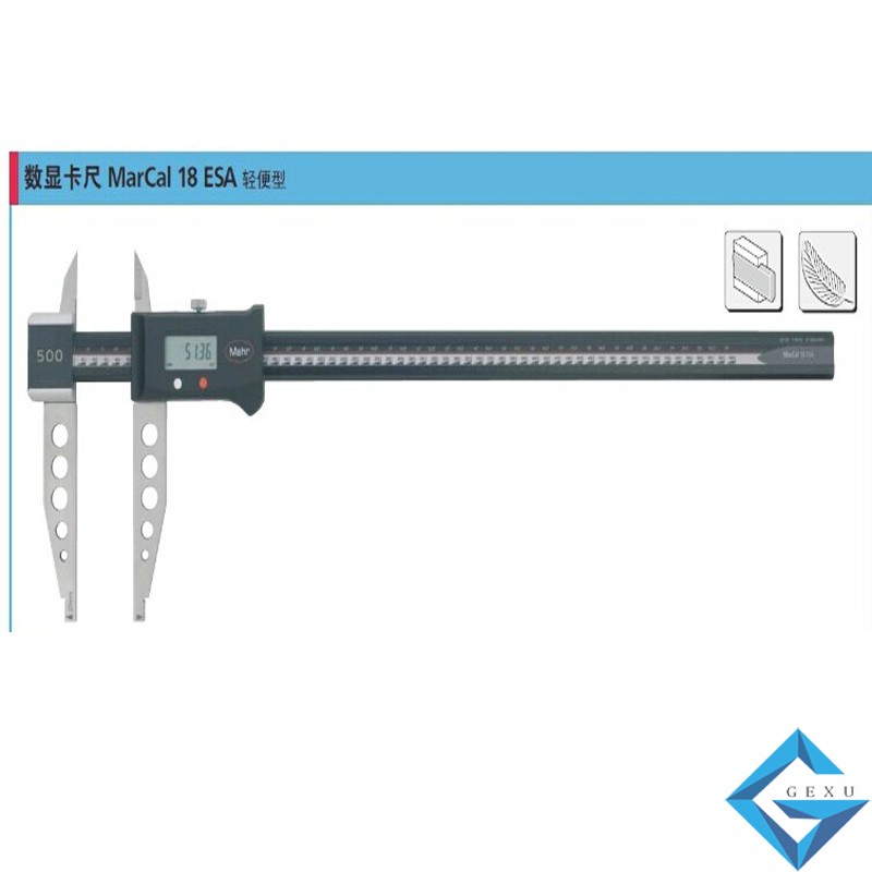 德國馬爾量程0--500mm數(shù)顯防水卡尺4112621