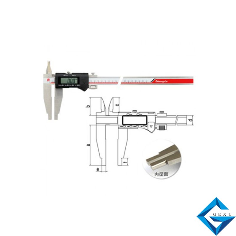 雙內爪數顯卡尺111-600-0測量0-200
